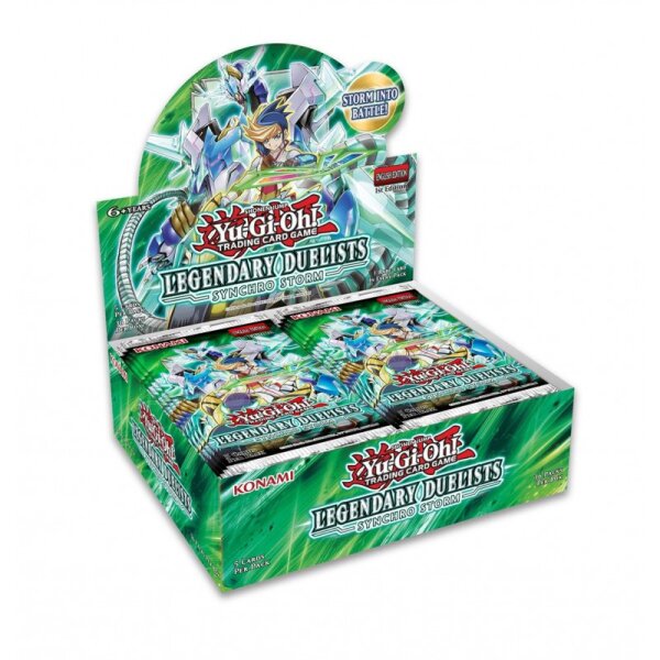 YGO - Legendary Duelists 8 - Synchro Storm Booster Display (36 Boosters) - ENGLISCH