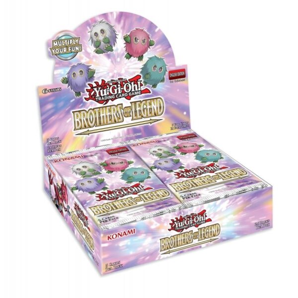 YGO - Brothers of Legend - Booster Display (24 Packs) 1st Edition - ENGLISCH