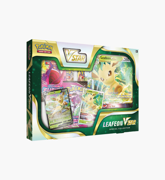 Pokemon Spring 2022 Leafeon VSTAR Special Collection ENGLISCH Variante grün