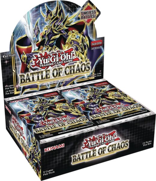 YGO - Battle Of Chaos - Booster Display (24 Packs) - 1st Edition ENGLISCH