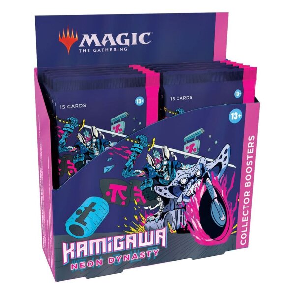MTG - Kamigawa Neon Dynasty Collectors Booster Display (12 Packs) - EN