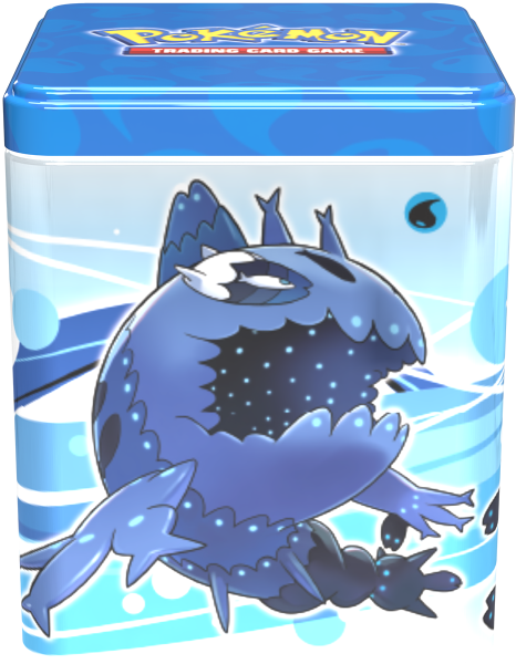 Pokemon Spring Stacking Tin 2022 Wishiwashi ENGLISCH BLAU Variante