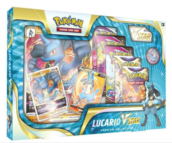 Pokemon Spring 2022 Lucario VSTAR Special Collection ENGLISCH