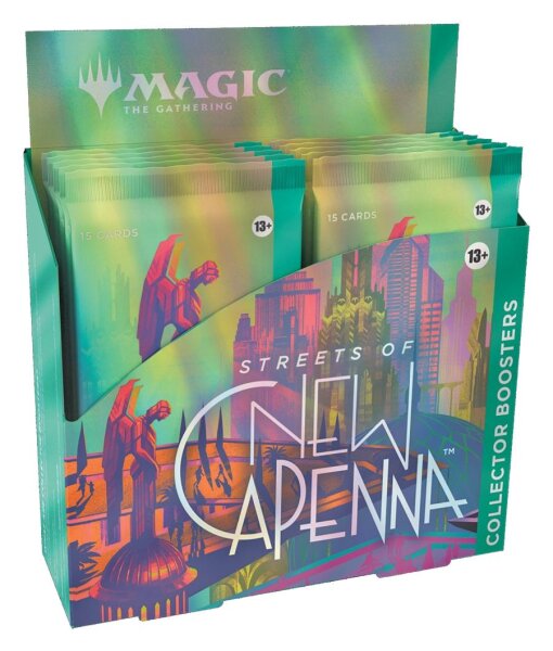 MTG - Streets of New Capenna Collectors Booster Display (12 Packs) ENGLISCH