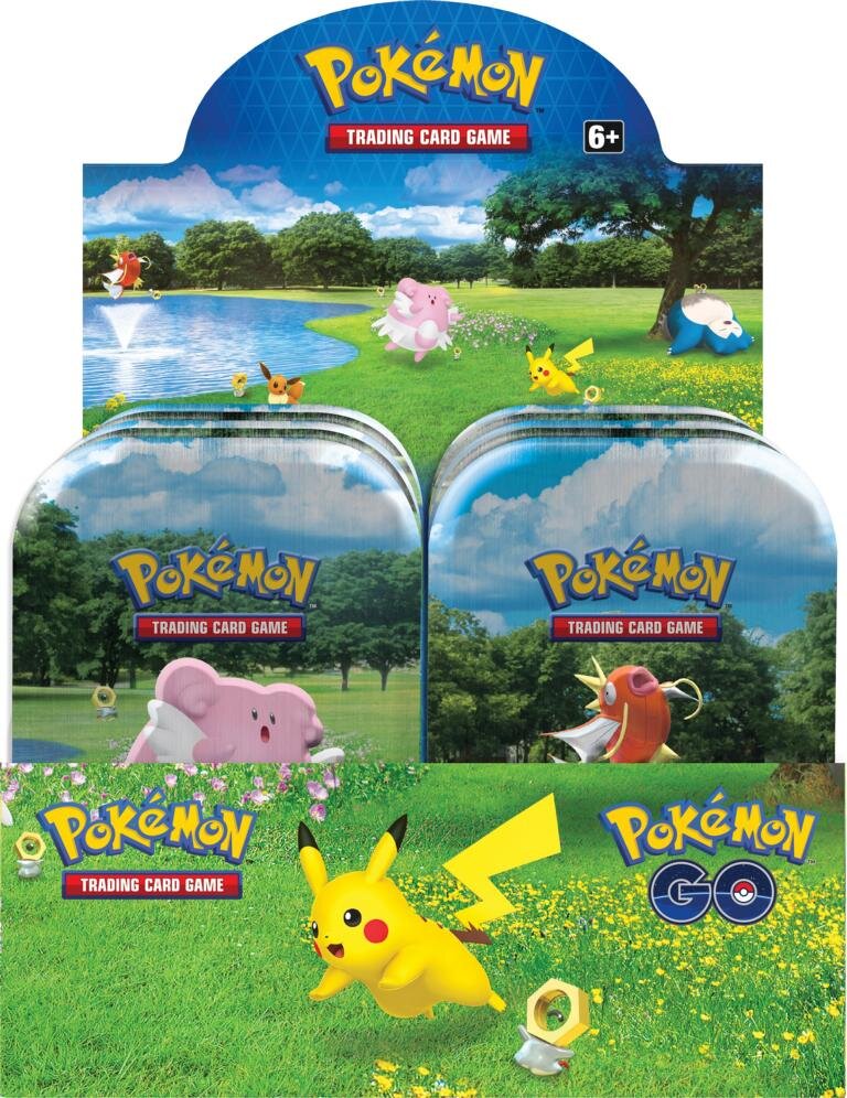 Pokemon SWSH10.5 Go Mini Tin Display (10) ENGLISCH, 95,90