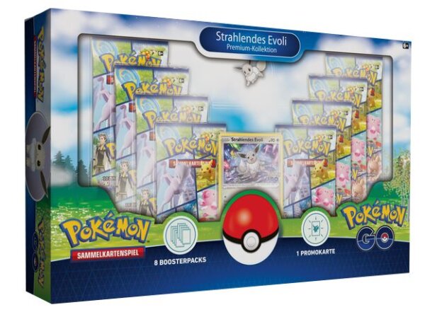 Pokemon - SWSH10.5 - Go Strahlendes Evoli Premium Kollektion - DEUTSCH