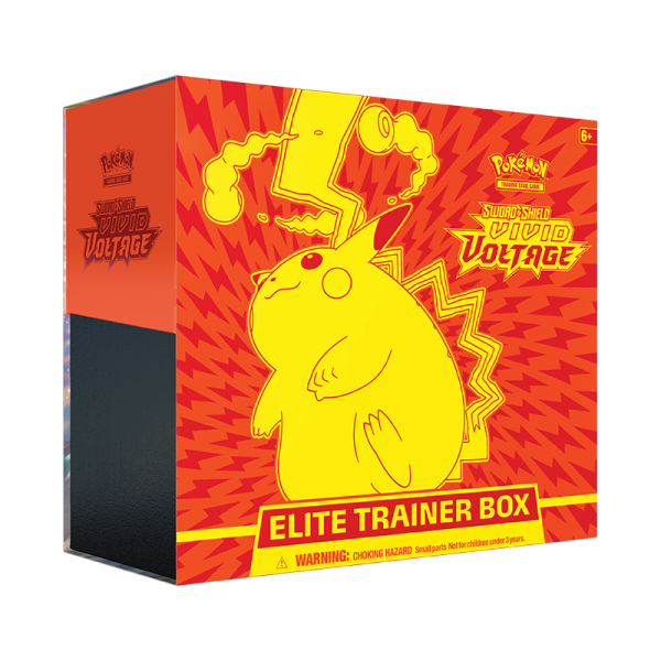 Pokemon - SWSH04 Vivid Voltage Elite Trainer Box ENGLISCH