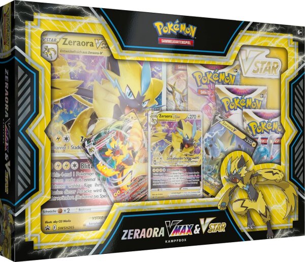 Pokemon Oktober 2022 Kampfbox DEUTSCH Zeraora Variante