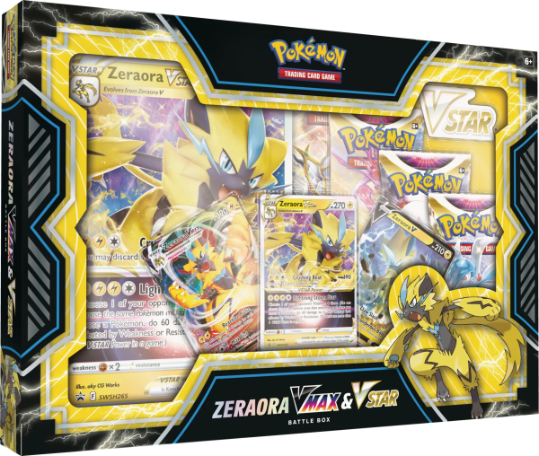 Pokemon October 2022 VMAX & VSTAR Battle Box ENGLISCH Zeraora Variante