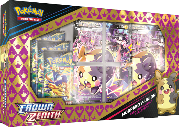 Pokemon - SWSH12.5 - Crown Zenith Morpeko V-Union Premium Collection - ENGLISCH