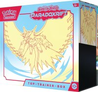Pokemon - KP04 Paradox Rift - Donnersichel TopTrainer Box (blau) - DEUTSCH