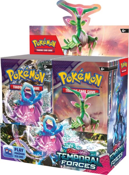 Pokemon - SV05 Temporal Forces - Booster Display (36 Booster)  ENGLISCH