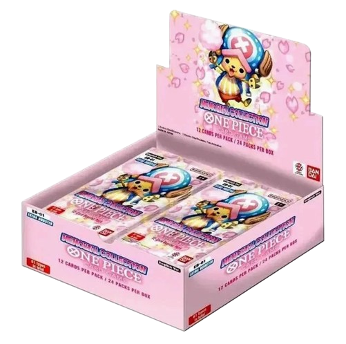 One Piece Card Game EB-01 Memorial Collection Booster Box ENGLISCH