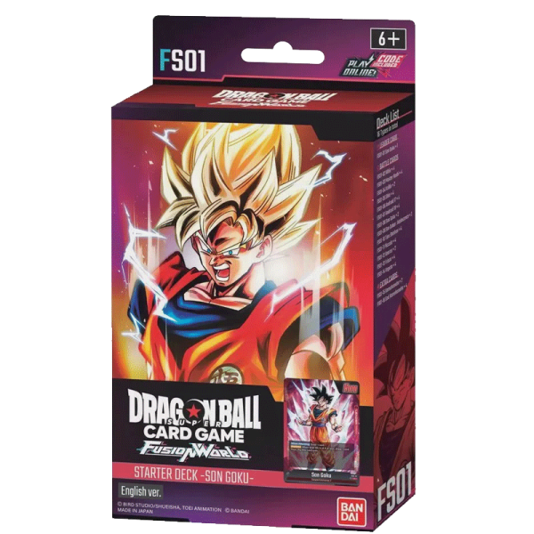 Dragon Ball Super FS01 Starter Deck: Son Goku [Fusion World] ENGLISCH