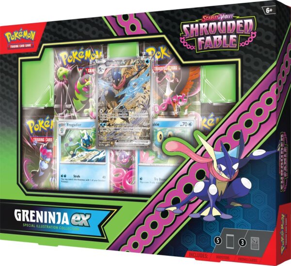 Pokemon - SV06.5 Shrouded Fable - Special Illustration Collection Greninja ex ENGLISCH