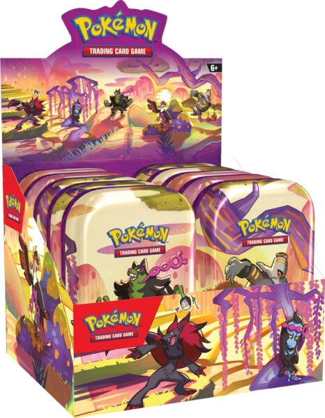 Pokemon - KP06.5 Nebel der Sagen - Mini Tin Display (10 Tin) DEUTSCH
