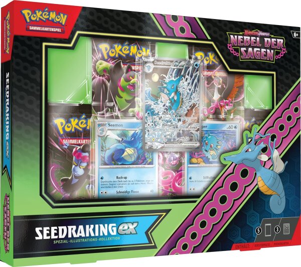 Pokemon - KP06.5 Nebel der Sagen - Seedraking-ex Spezial Illustrations Kollektion DEUTSCH