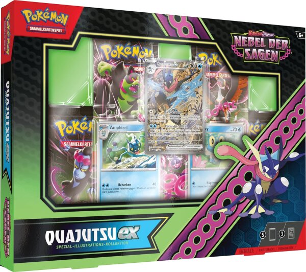 Pokemon - KP06.5 Nebel der Sagen - Quajutsu-ex Spezial Illustrations Kollektion DEUTSCH