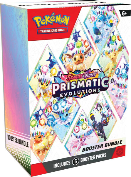Pokemon - SV08.5 Scarlet & Violet - Prismatic Evolutions - Booster Bundle ENGLISCH