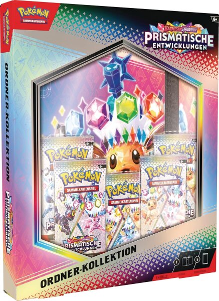 Pokemon - KP08.5 Karmesin & Purpur - Prismatische Entwicklungen - Ordner Kollection DEUTSCH