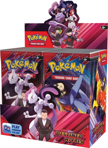 Pokemon SV10 Destined Rivals Booster Display (36 Booster) - ENGLISCH